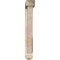 Ekena Millwork Traditional Arts and Crafts Smooth Bracket w/ Offset Brace, Douglas Fir, 5 1/2"W x 34"D x 40"H BKT0604X34X40TRA03SDF - alternate 3